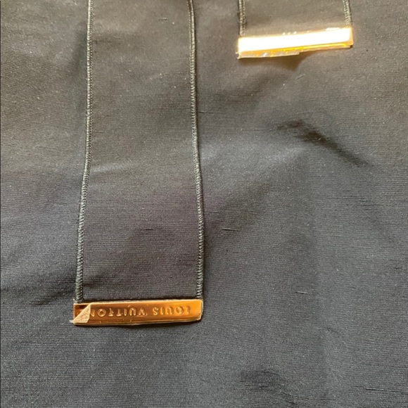 Black Louis Vuitton bow detail skirt - Picture 6 of 6